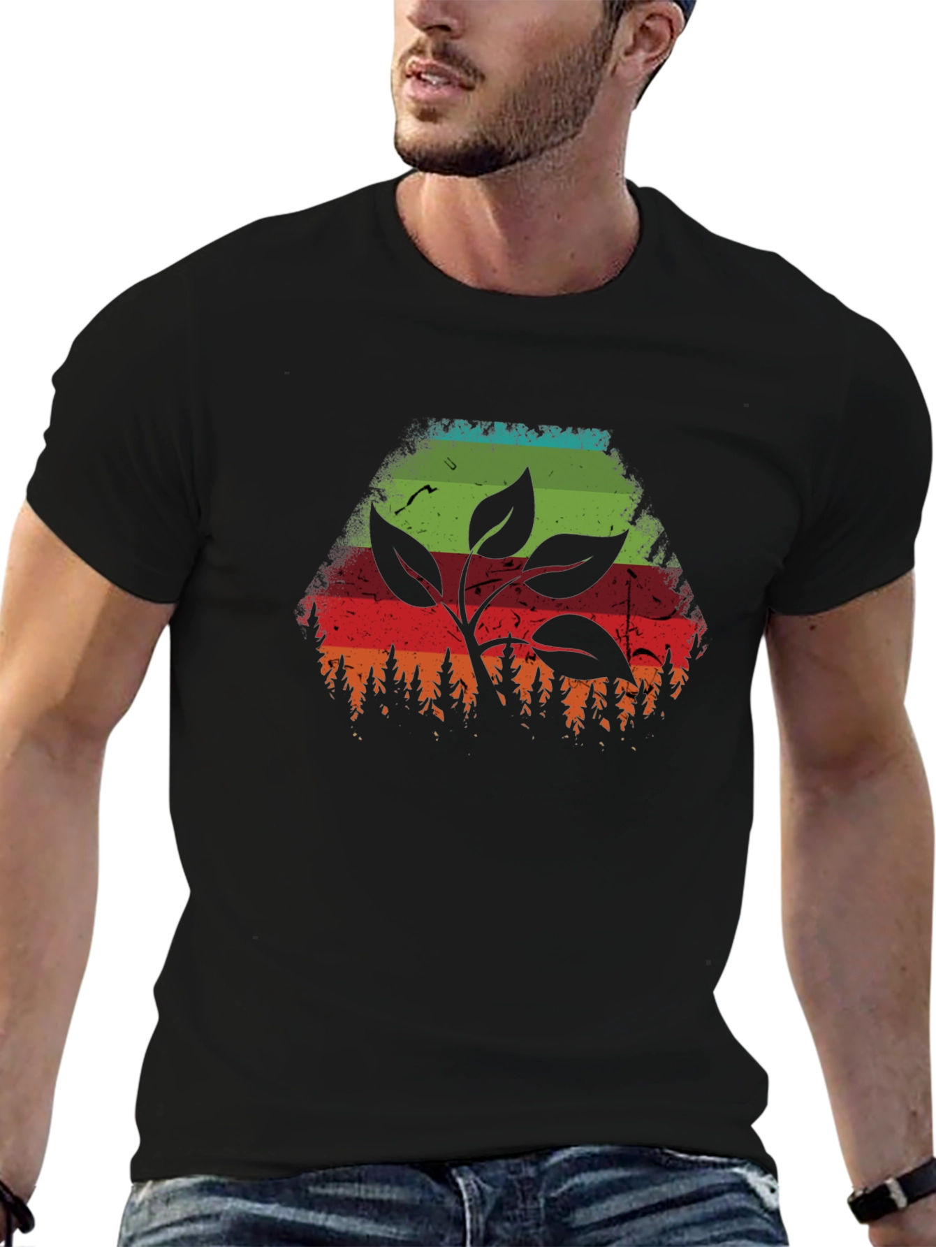 Nature-Inspired Graphic Tee
