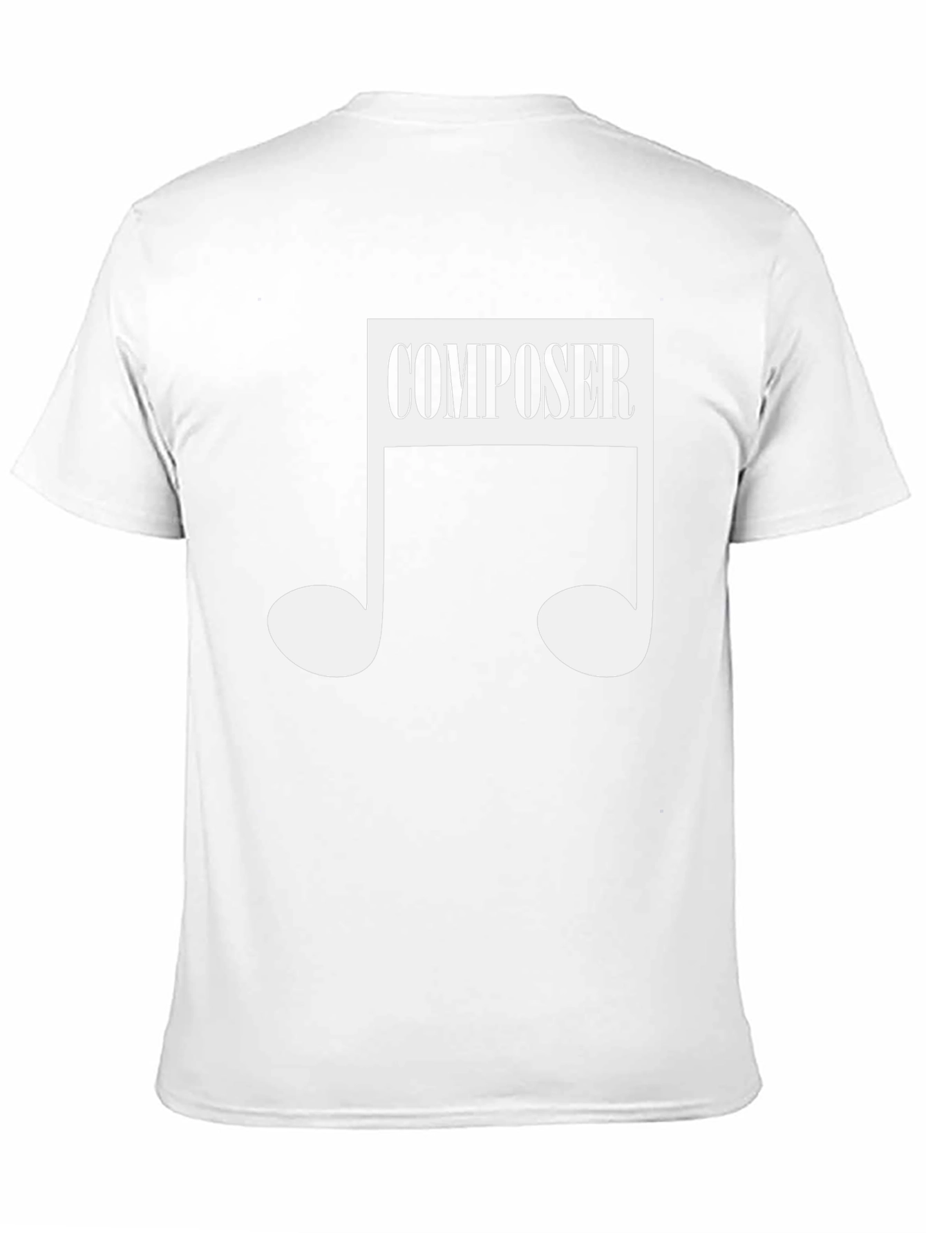 Composer Music Note T-Shirt - Musician Tee
