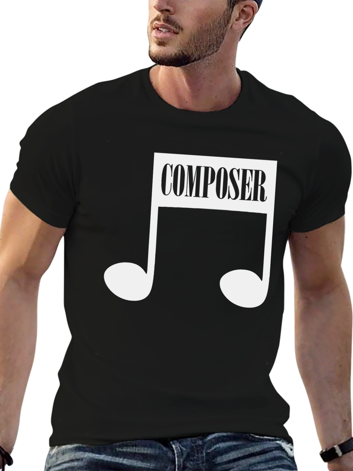 Composer Music Note T-Shirt - Musician Tee