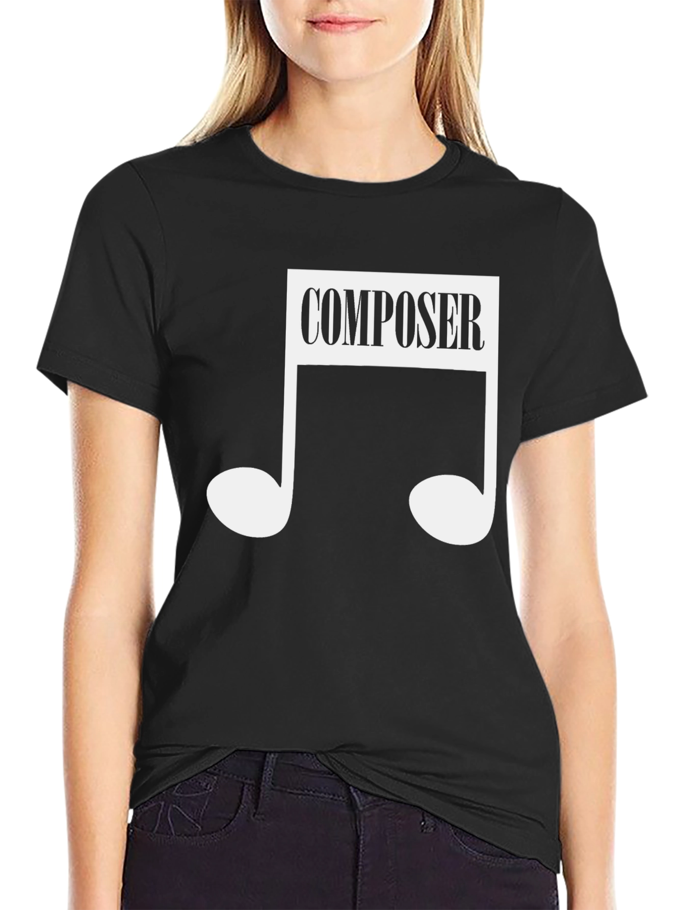 Composer Music Note T-Shirt - Musician Tee