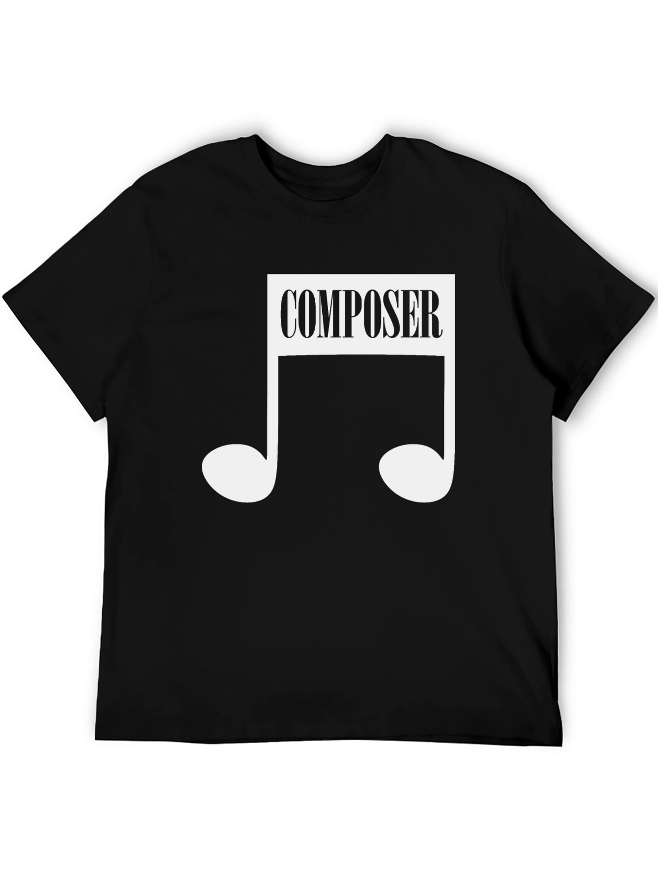 Composer Music Note T-Shirt - Musician Tee