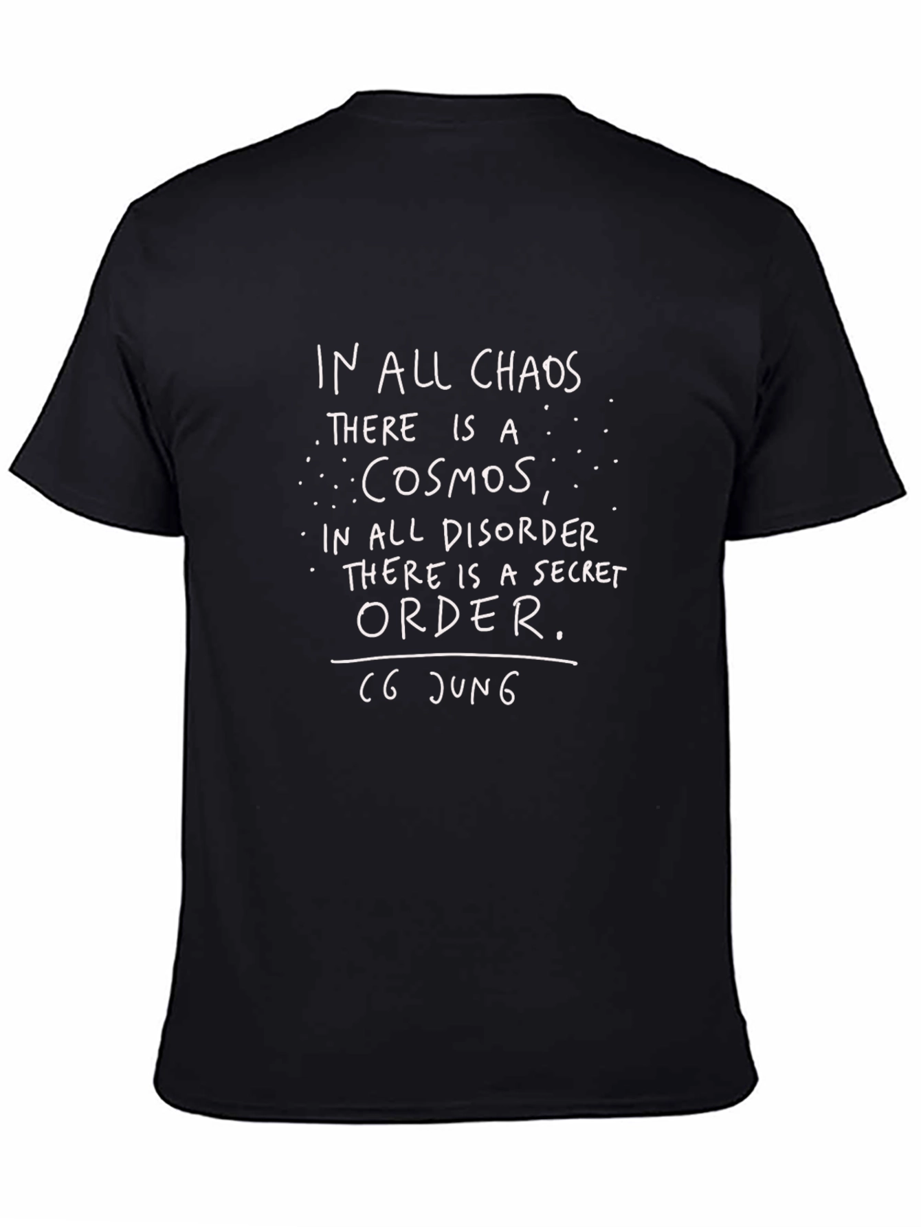 Chaos Cosmos T-Shirt - Jung Quote Tee