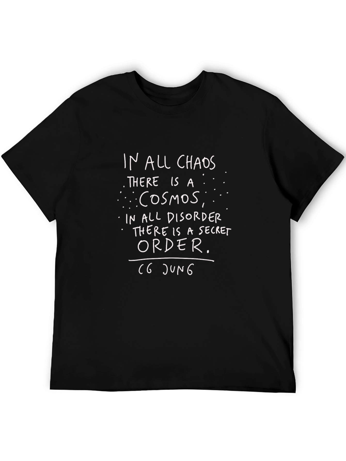 Chaos Cosmos T-Shirt - Jung Quote Tee