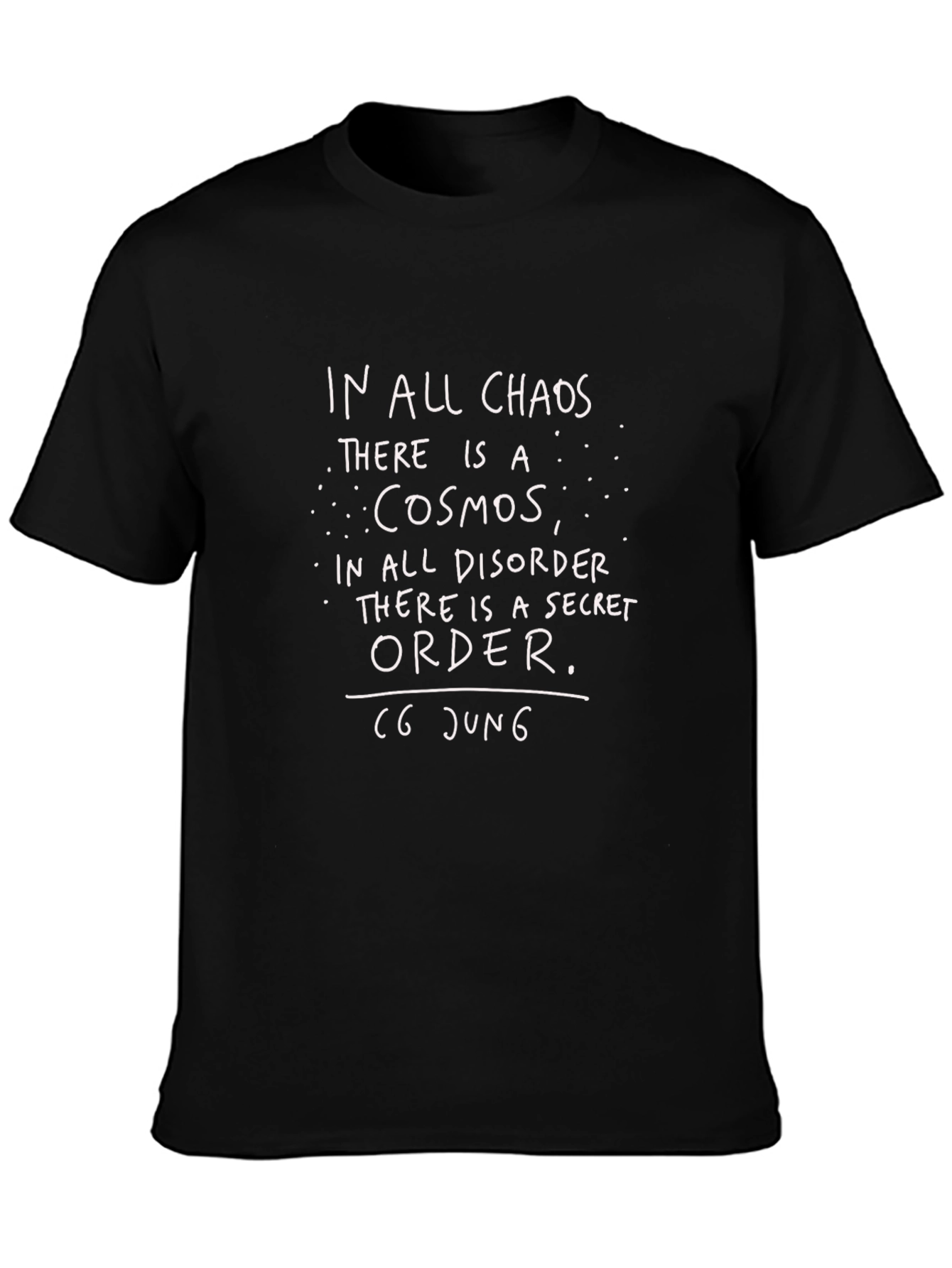 Chaos Cosmos T-Shirt - Jung Quote Tee