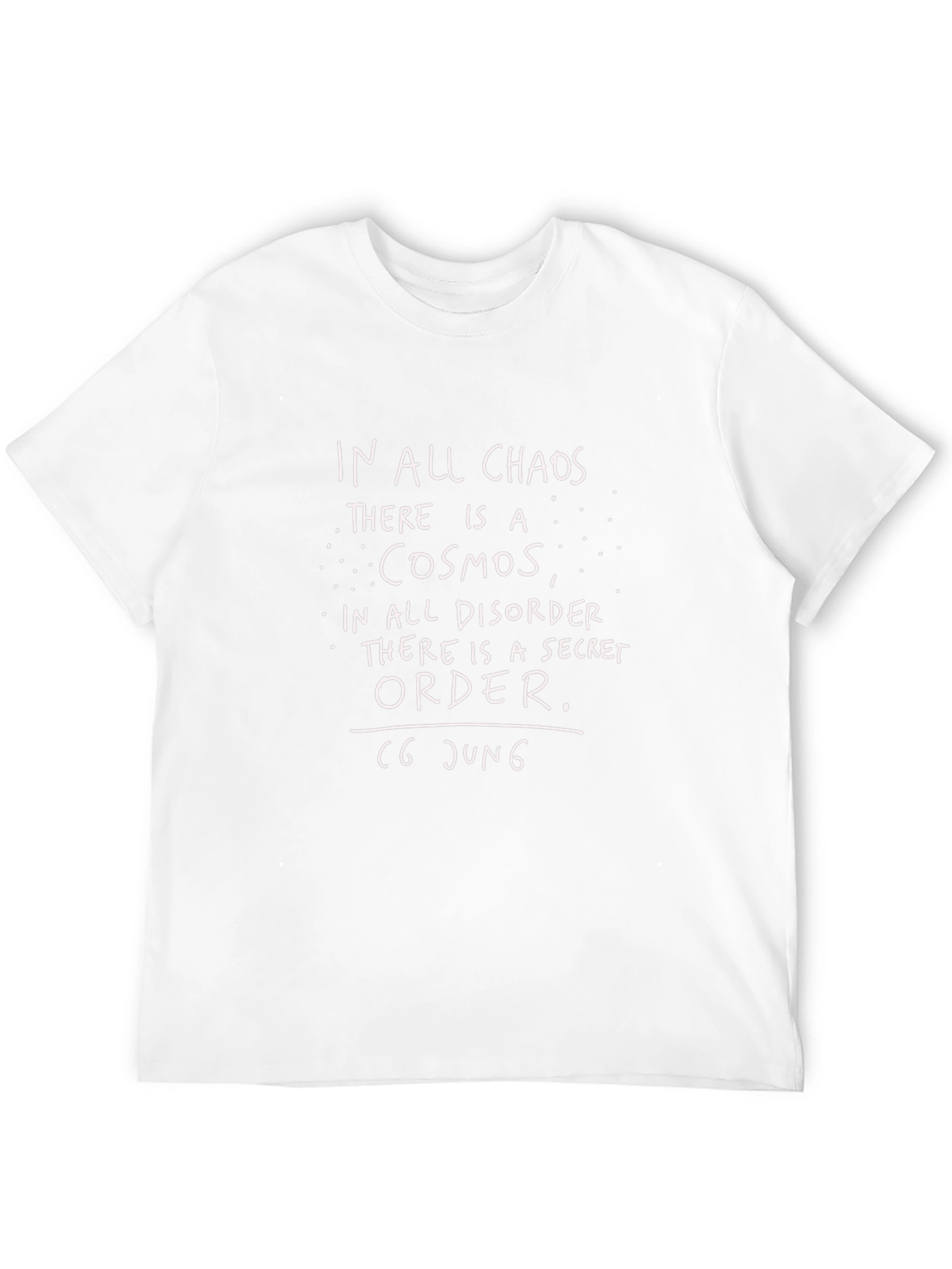 Chaos Cosmos T-Shirt - Jung Quote Tee