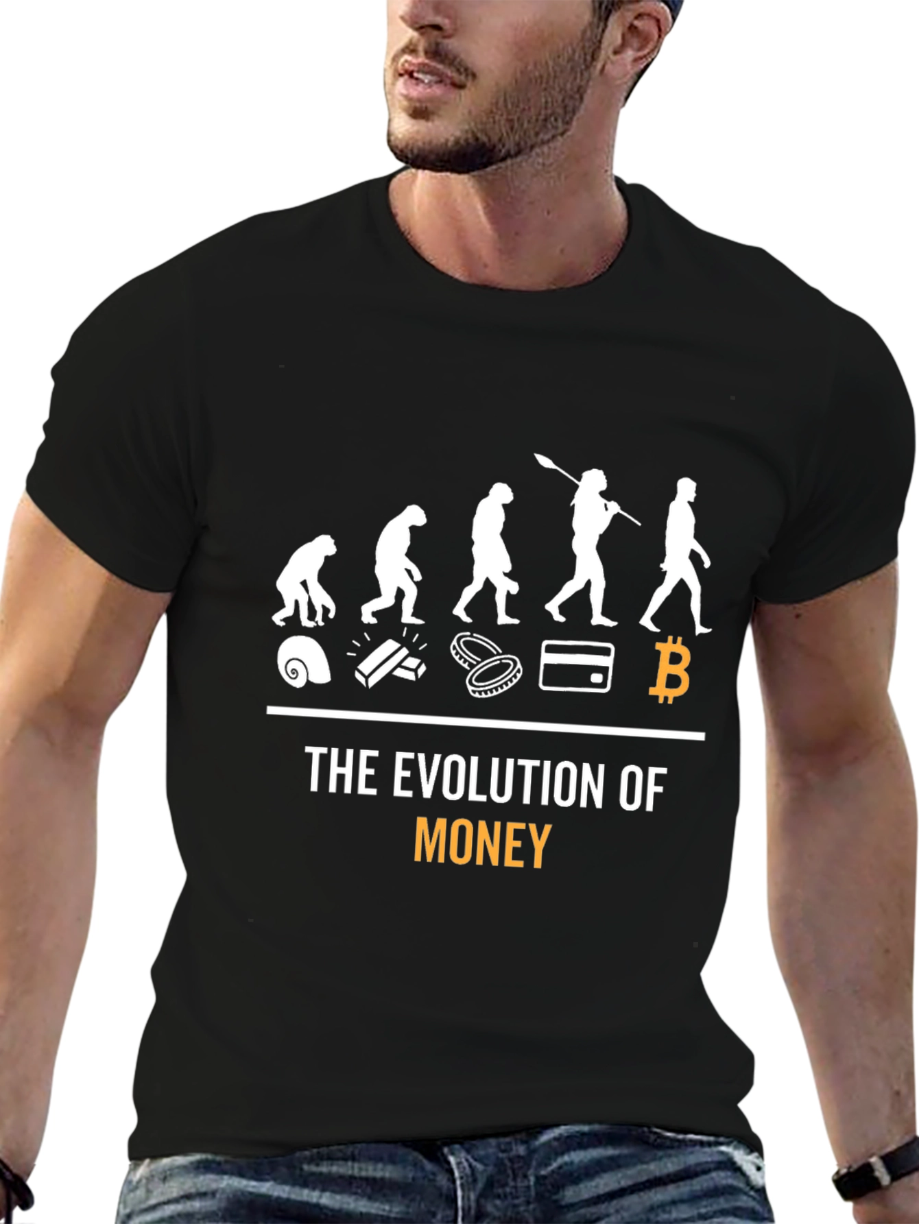 Evolution of Money Graphic Tee