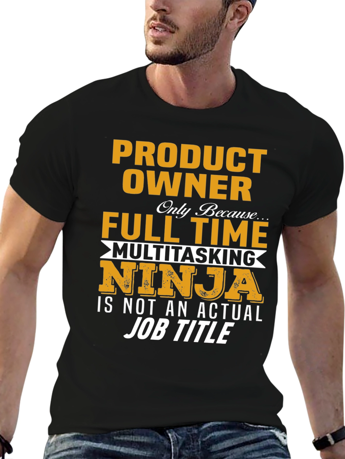 Product Owner Full Time Ninja T-Shirt