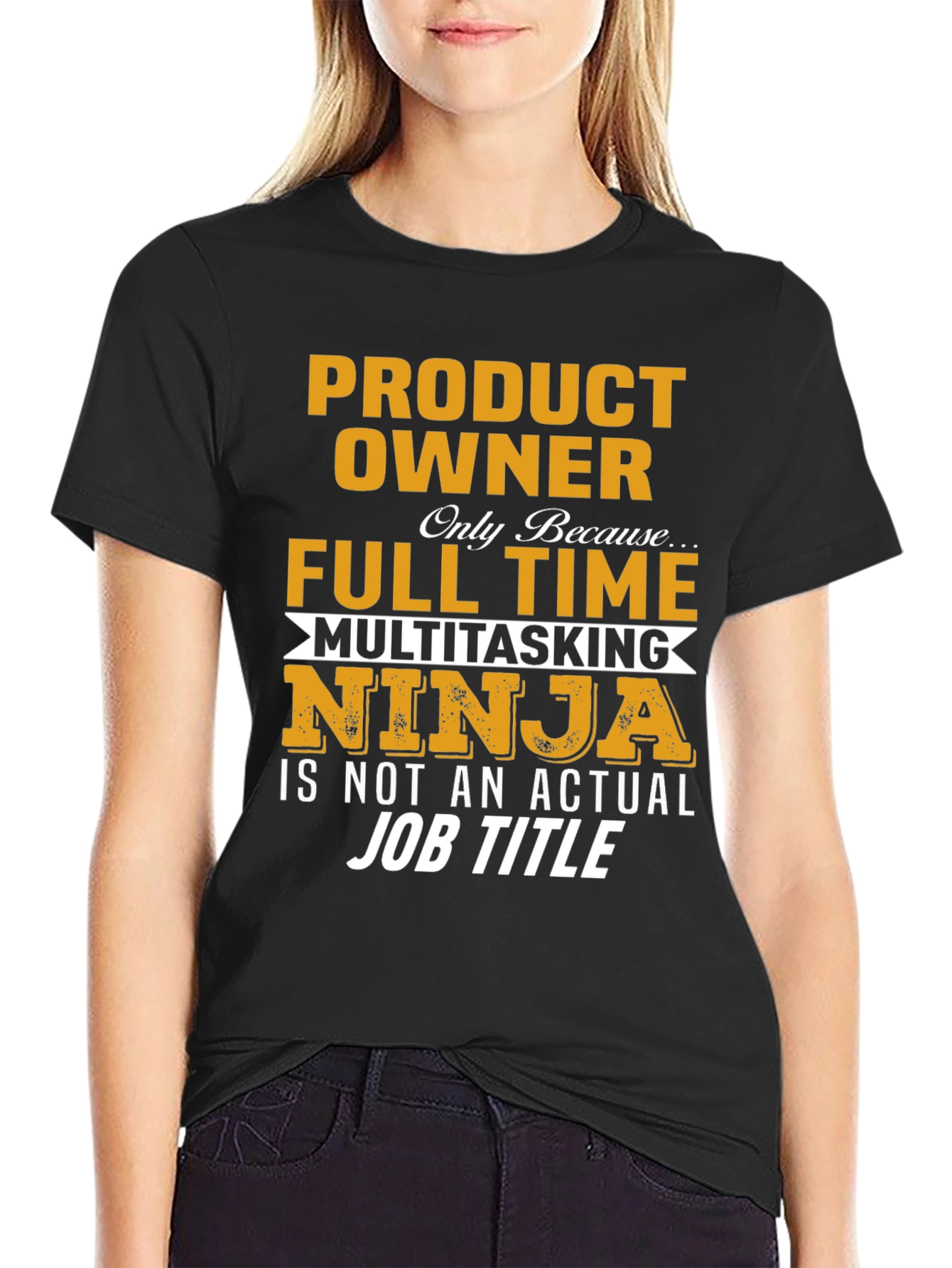 Product Owner Full Time Ninja T-Shirt