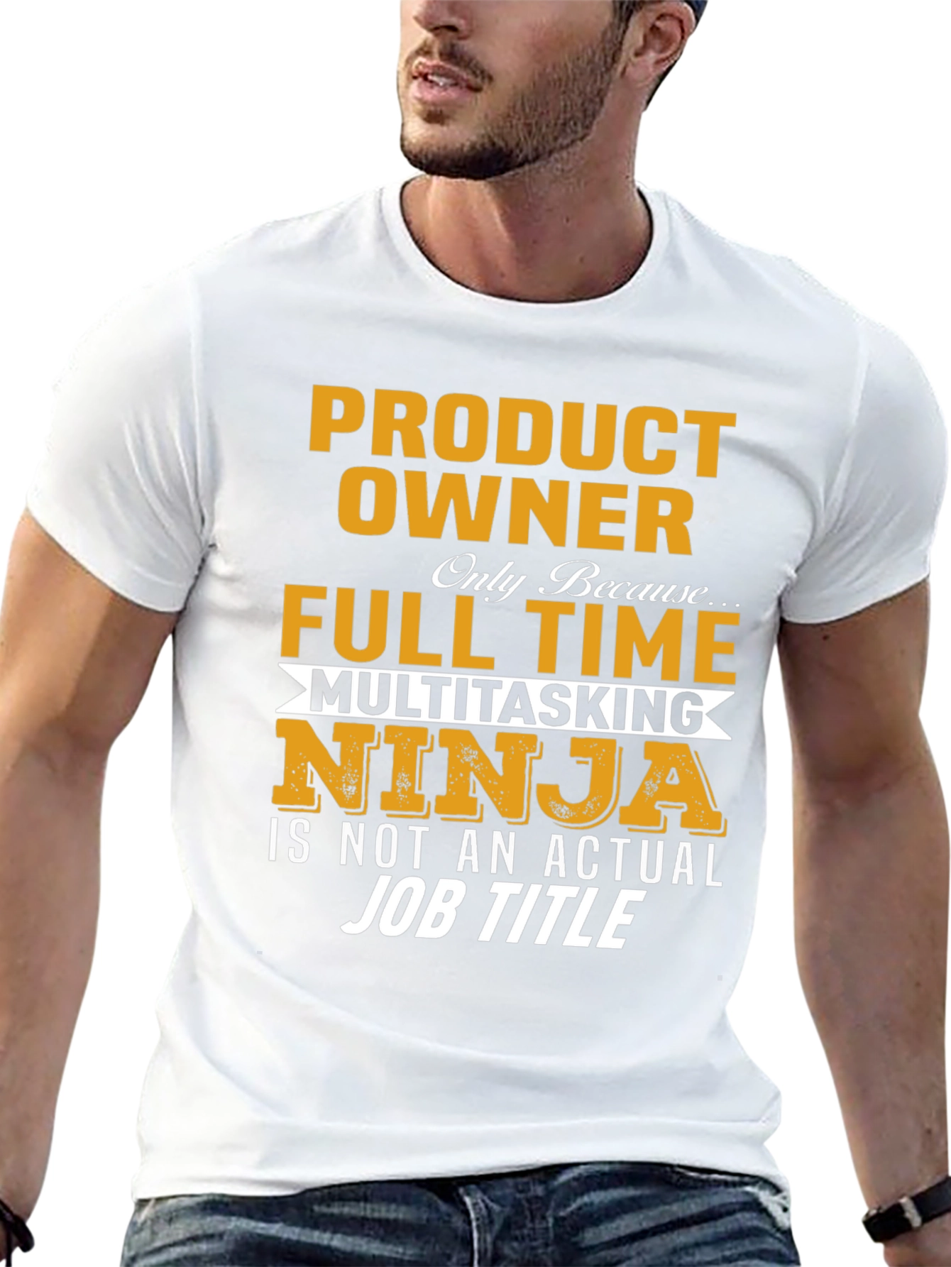 Product Owner Full Time Ninja T-Shirt