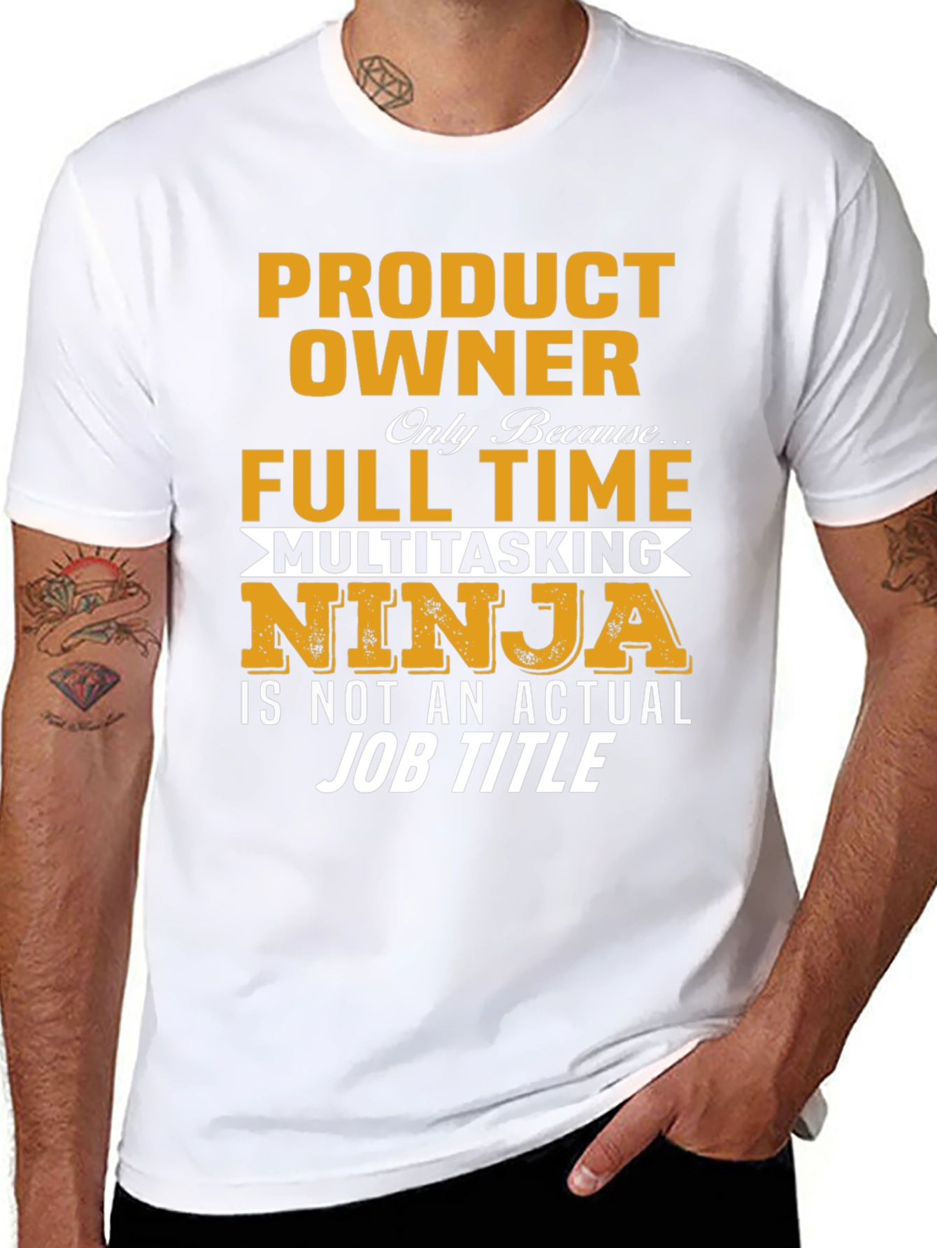 Product Owner Full Time Ninja T-Shirt