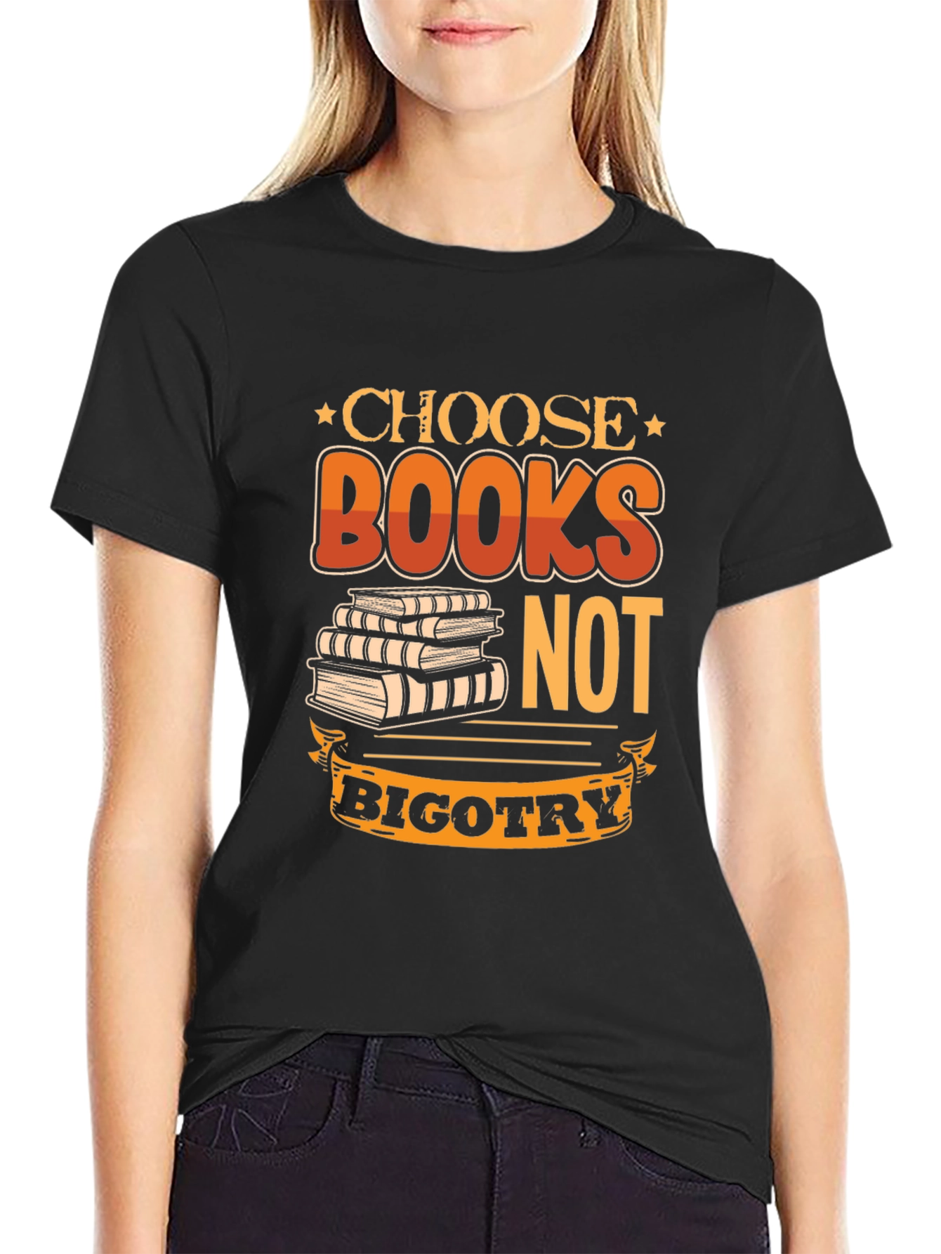 Choose Books Not Bigotry T-Shirt