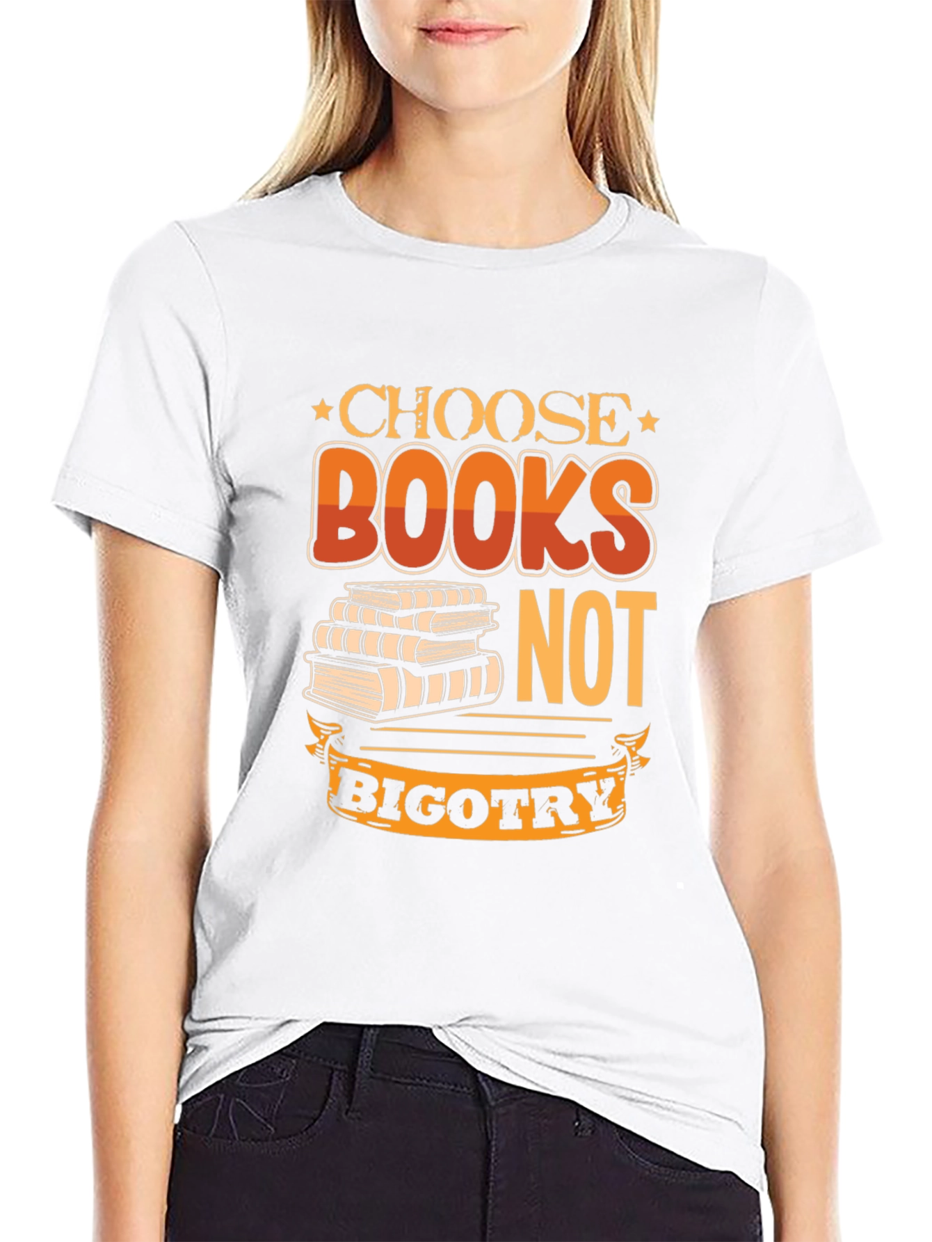 Choose Books Not Bigotry T-Shirt