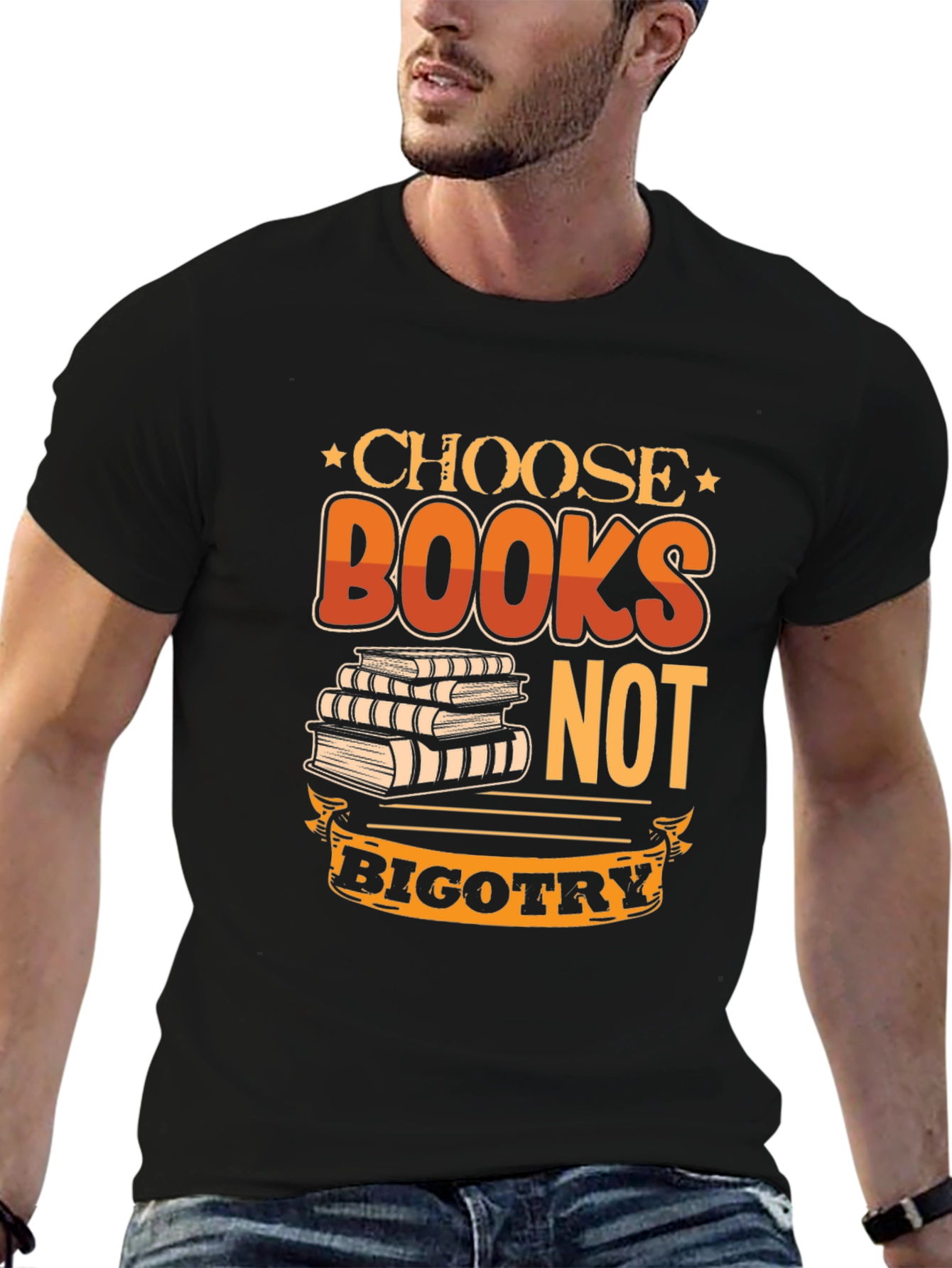 Choose Books Not Bigotry T-Shirt