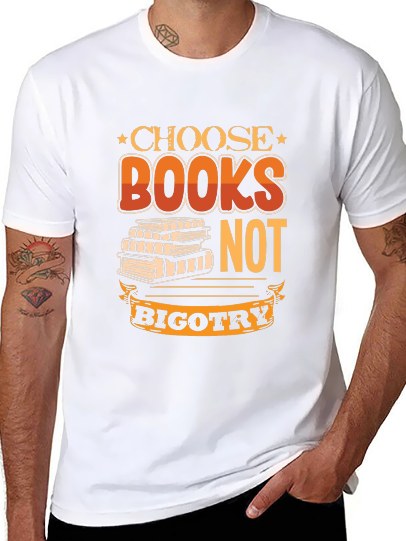 Choose Books Not Bigotry T-Shirt
