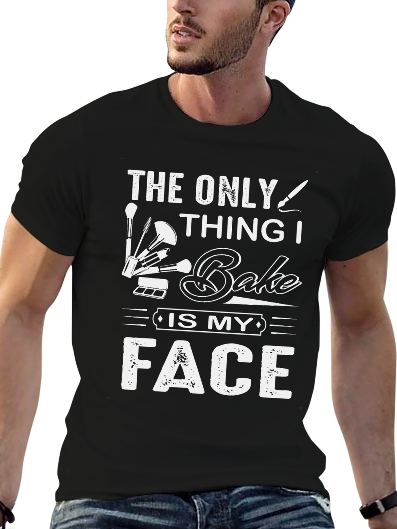 Bake My Face T-Shirt - Makeup Lover Tee