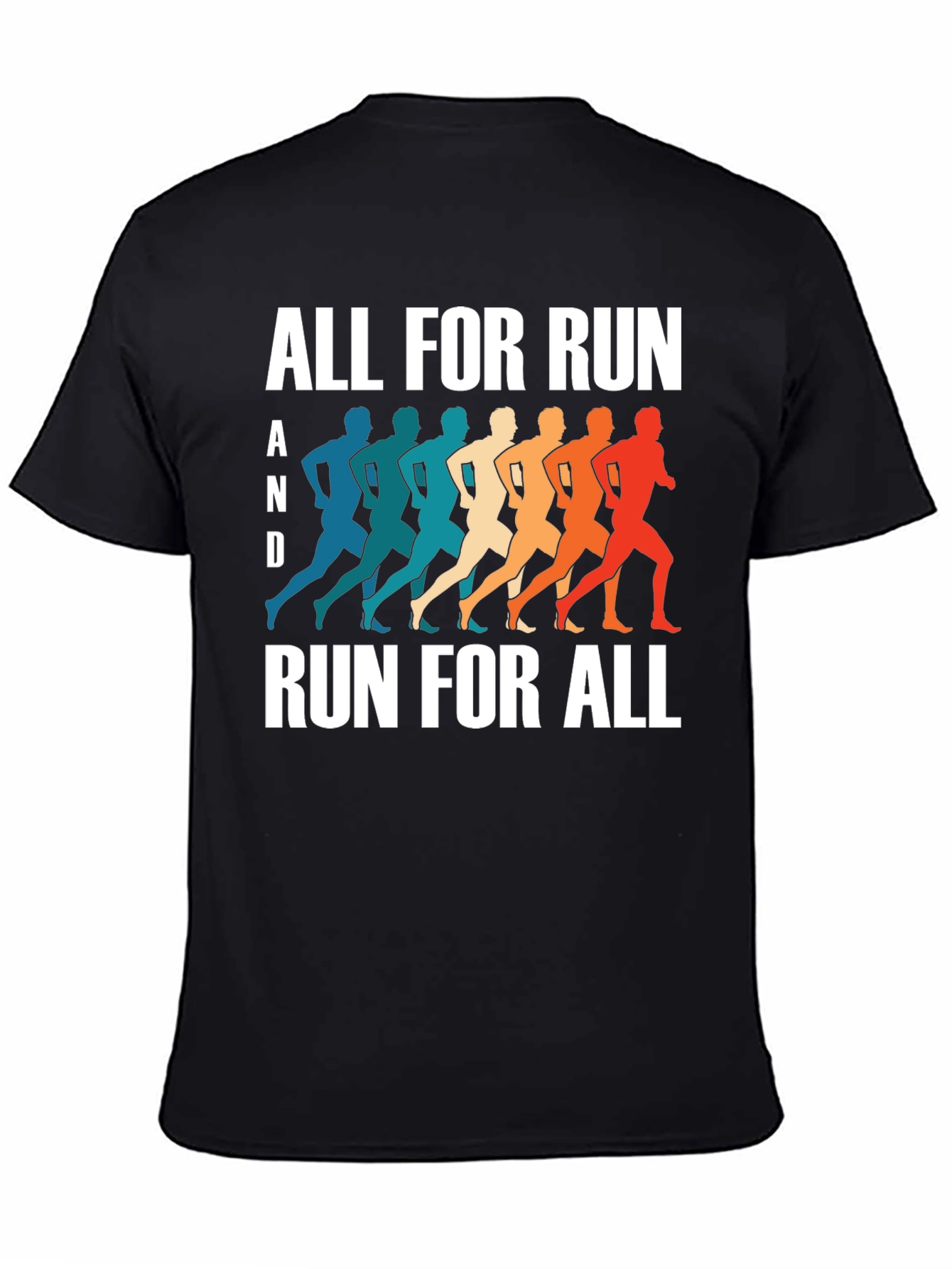 All For Run Retro Runner Graphic Tee