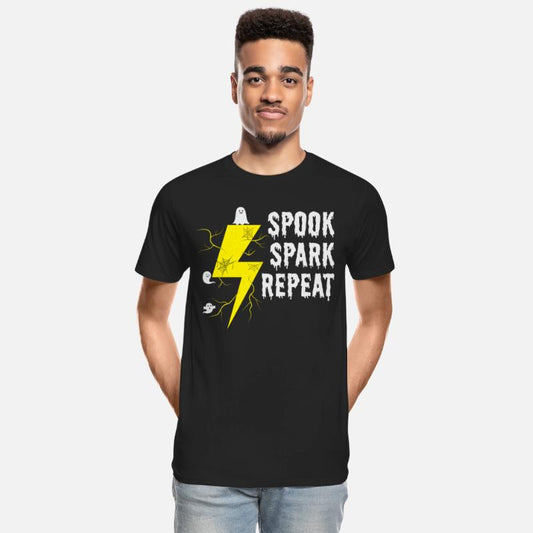 Halloween Electrician Spook Spark Humor Scary
