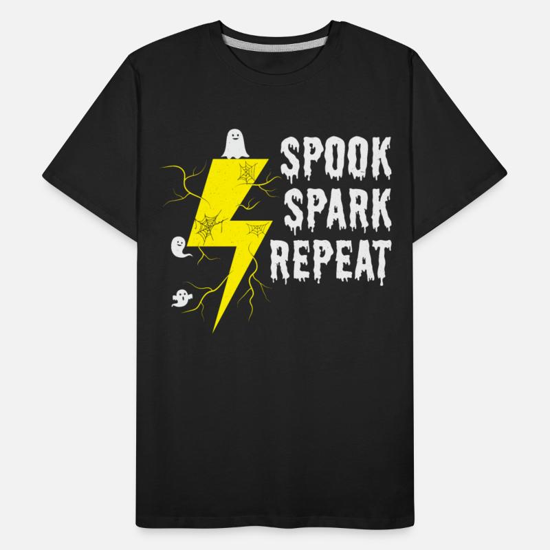 Halloween Electrician Spook Spark Humor Scary