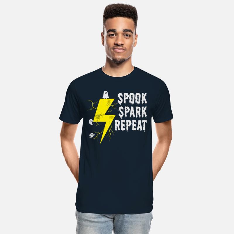 Halloween Electrician Spook Spark Humor Scary