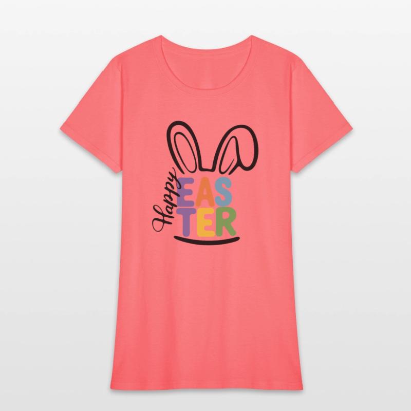 Happy Easter Bunny Ears T-Shirt