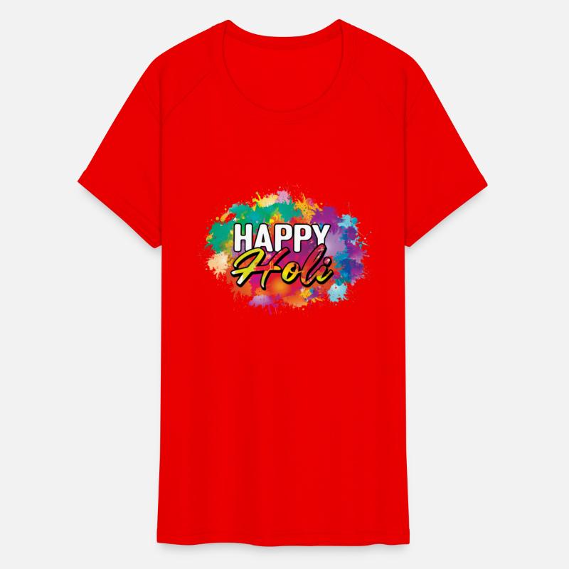 Happy Holi Hindu Spring Festival Of Colors Powder