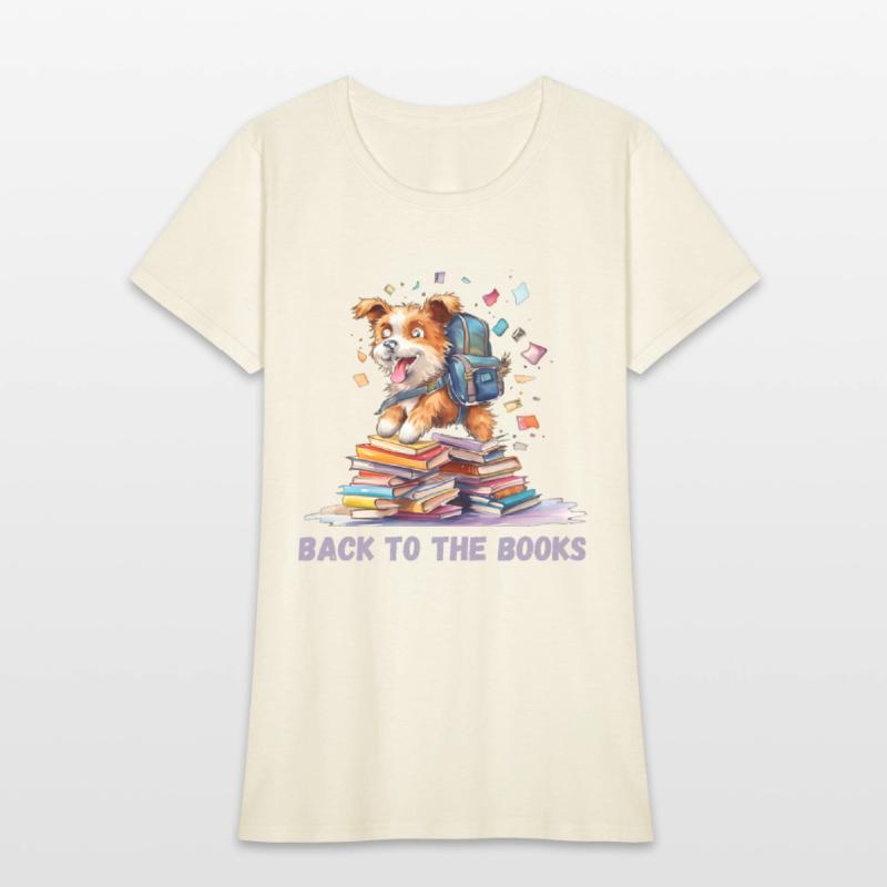 Happy Puppy Back To The Books