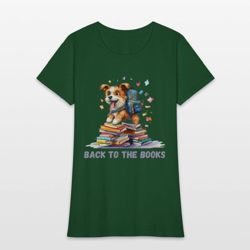 Happy Puppy Back To The Books