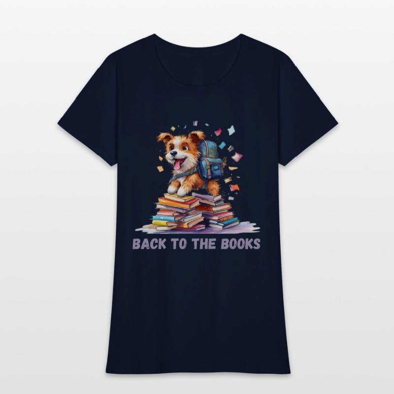Happy Puppy Back To The Books