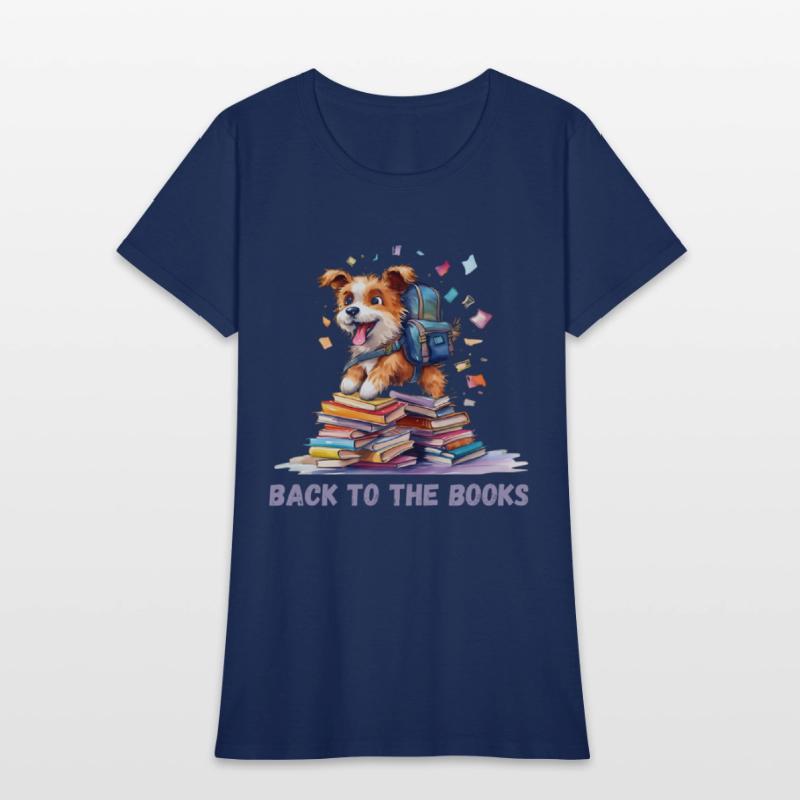 Happy Puppy Back To The Books