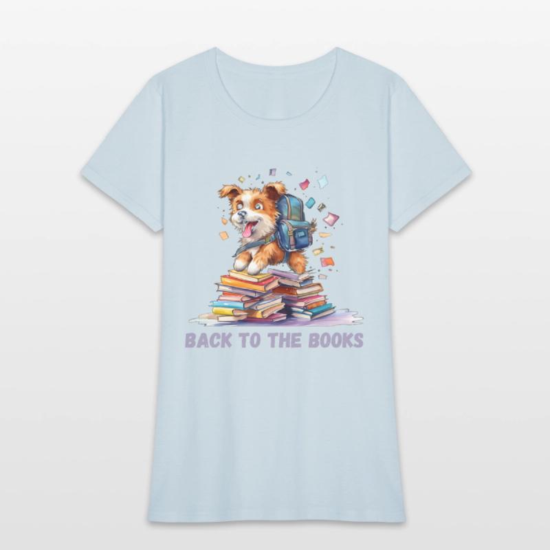 Happy Puppy Back To The Books