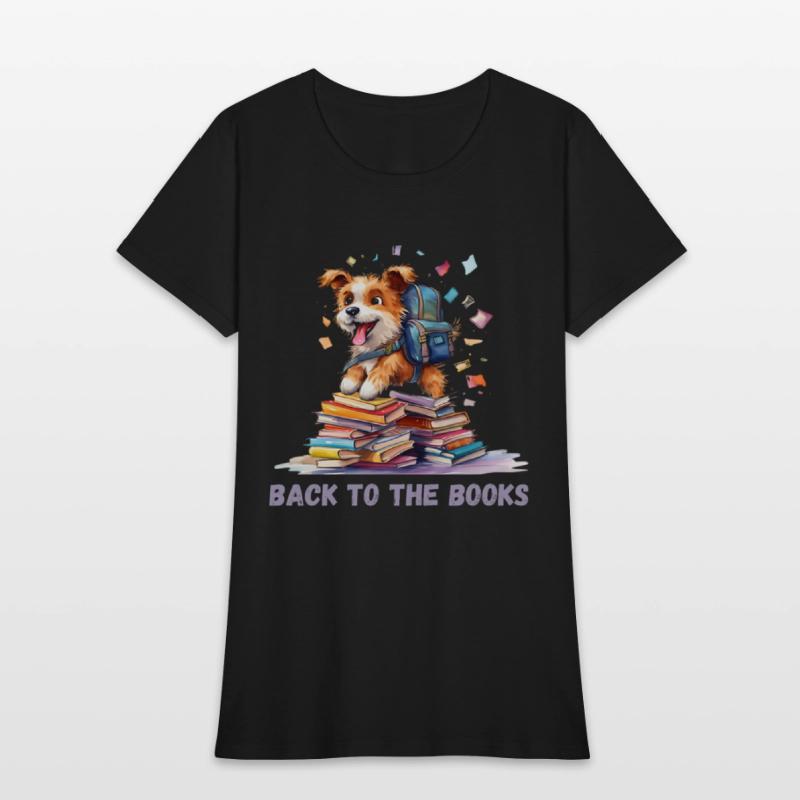 Happy Puppy Back To The Books