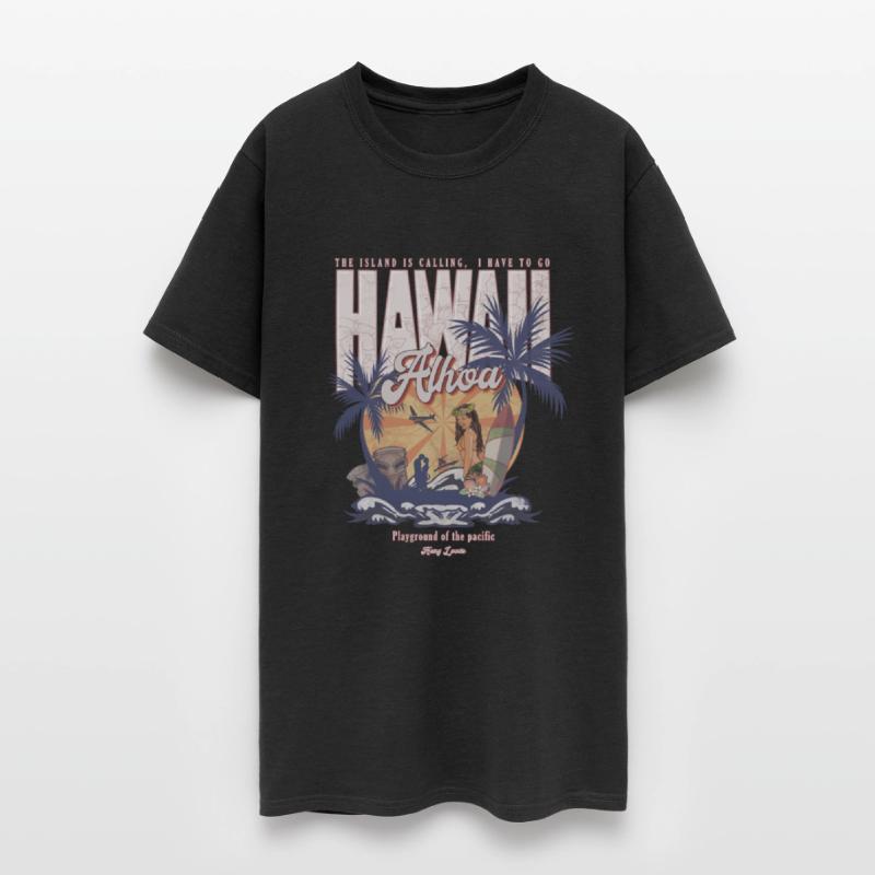 Hawaii Retro Holiday Island Gift USA