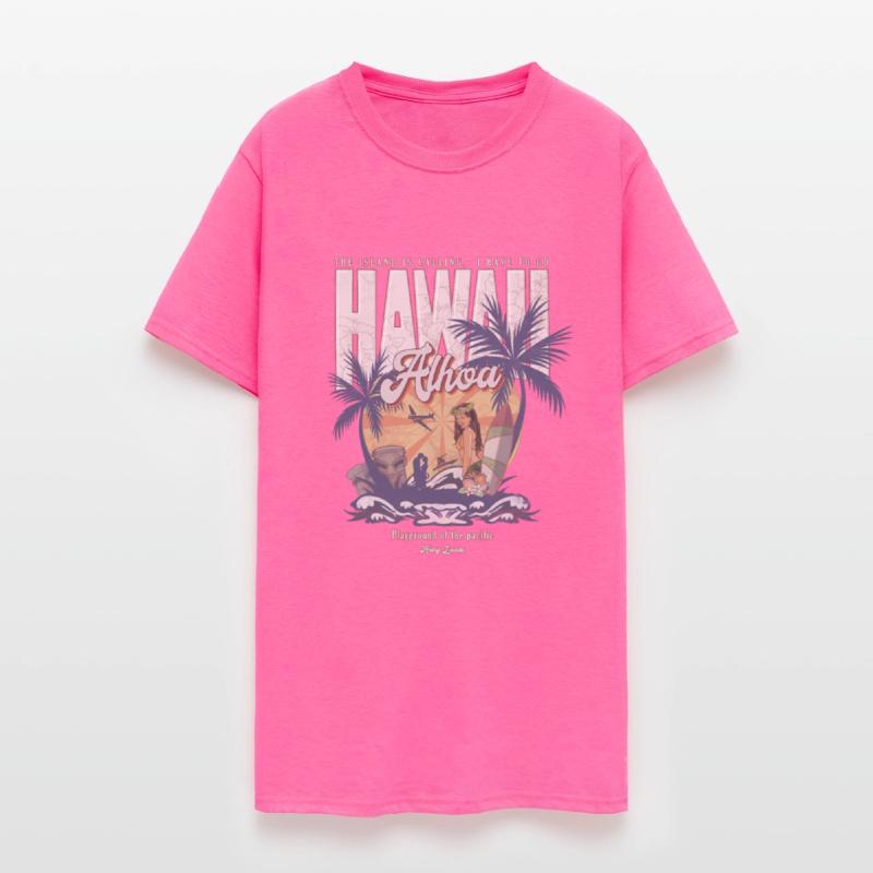 Hawaii Retro Holiday Island Gift USA