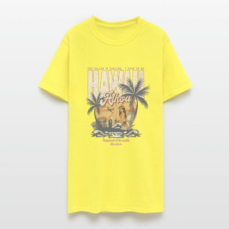 Hawaii Retro Holiday Island Gift USA