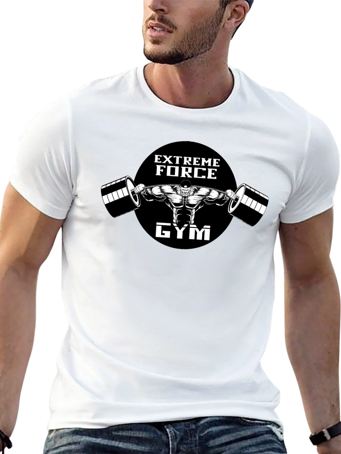 Extreme Force Gym Black T-Shirt