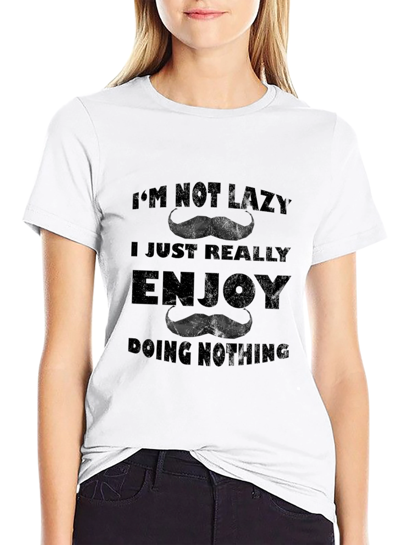 Funny Lazy Enjoy Doing Nothing T-Shirt
