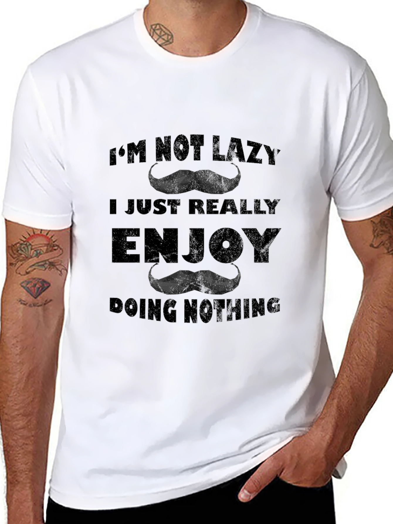 Funny Lazy Enjoy Doing Nothing T-Shirt
