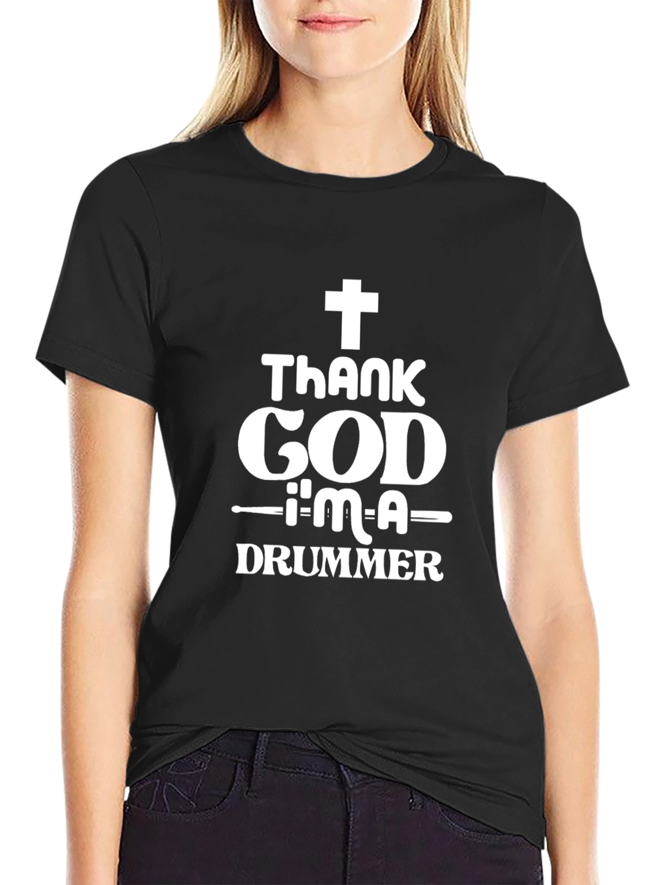 Thank God Im A Drummer T-Shirt