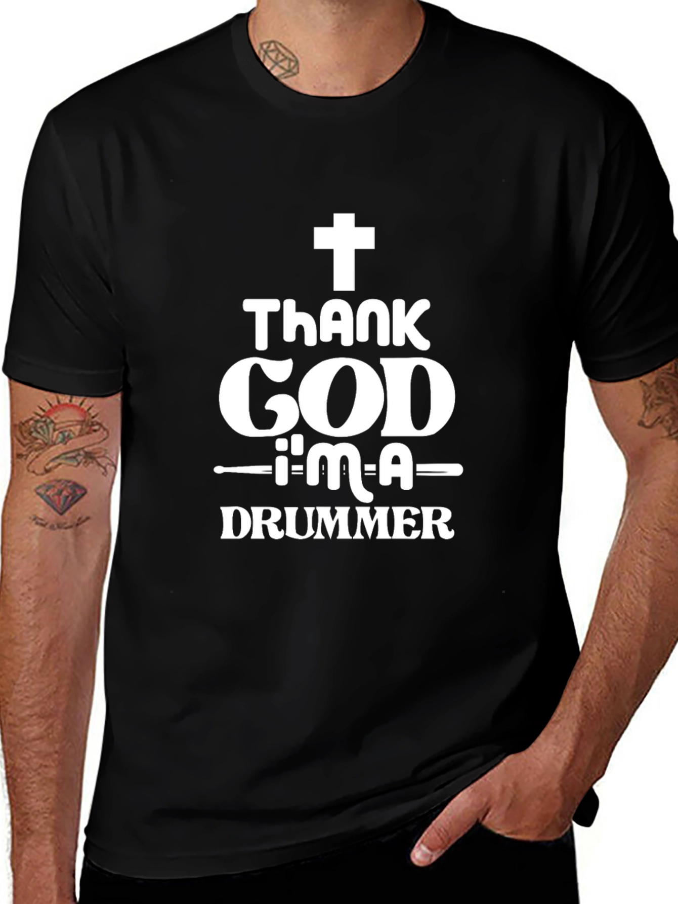 Thank God Im A Drummer T-Shirt