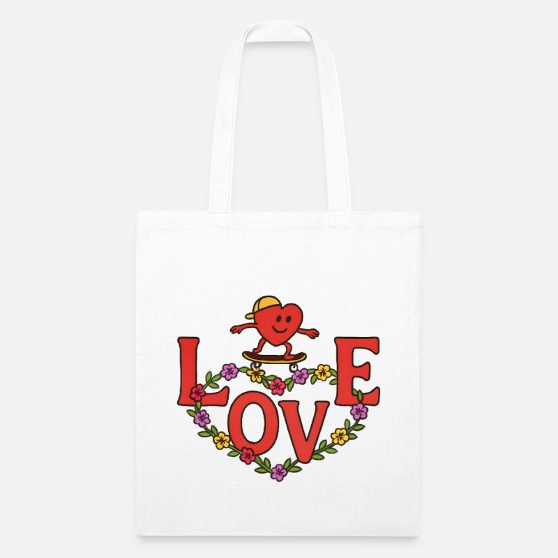 Heart Skater with Floral Frame