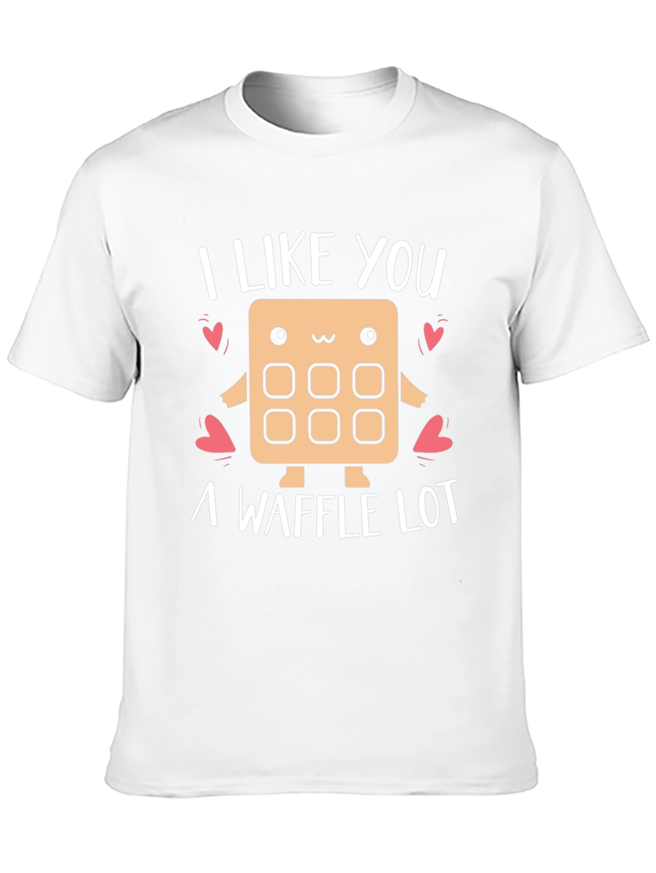 I Like You a Waffle Lot Graphic Tee