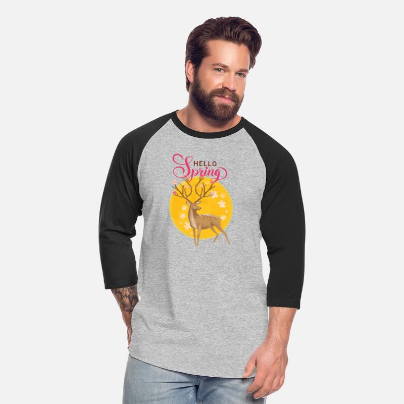 Hello Spring with cute deer