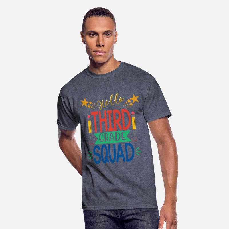 hello THIRD GRADE SQUAD tshirt