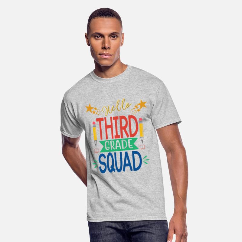 hello THIRD GRADE SQUAD tshirt