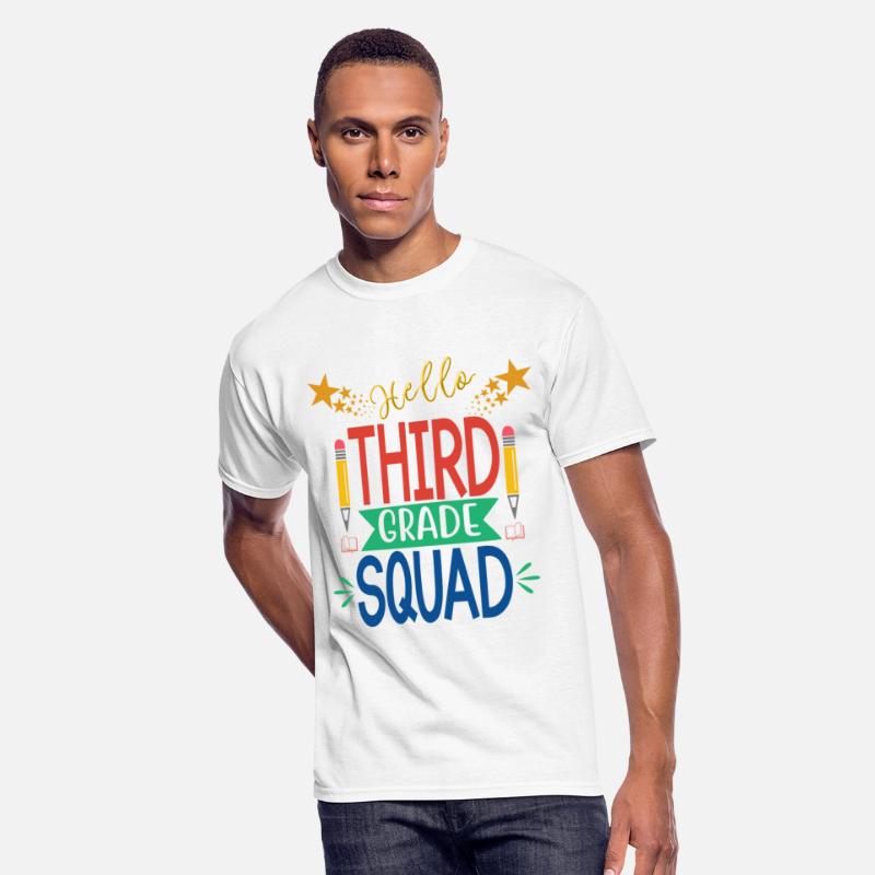 hello THIRD GRADE SQUAD tshirt