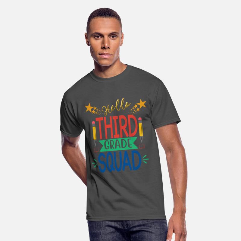 hello THIRD GRADE SQUAD tshirt