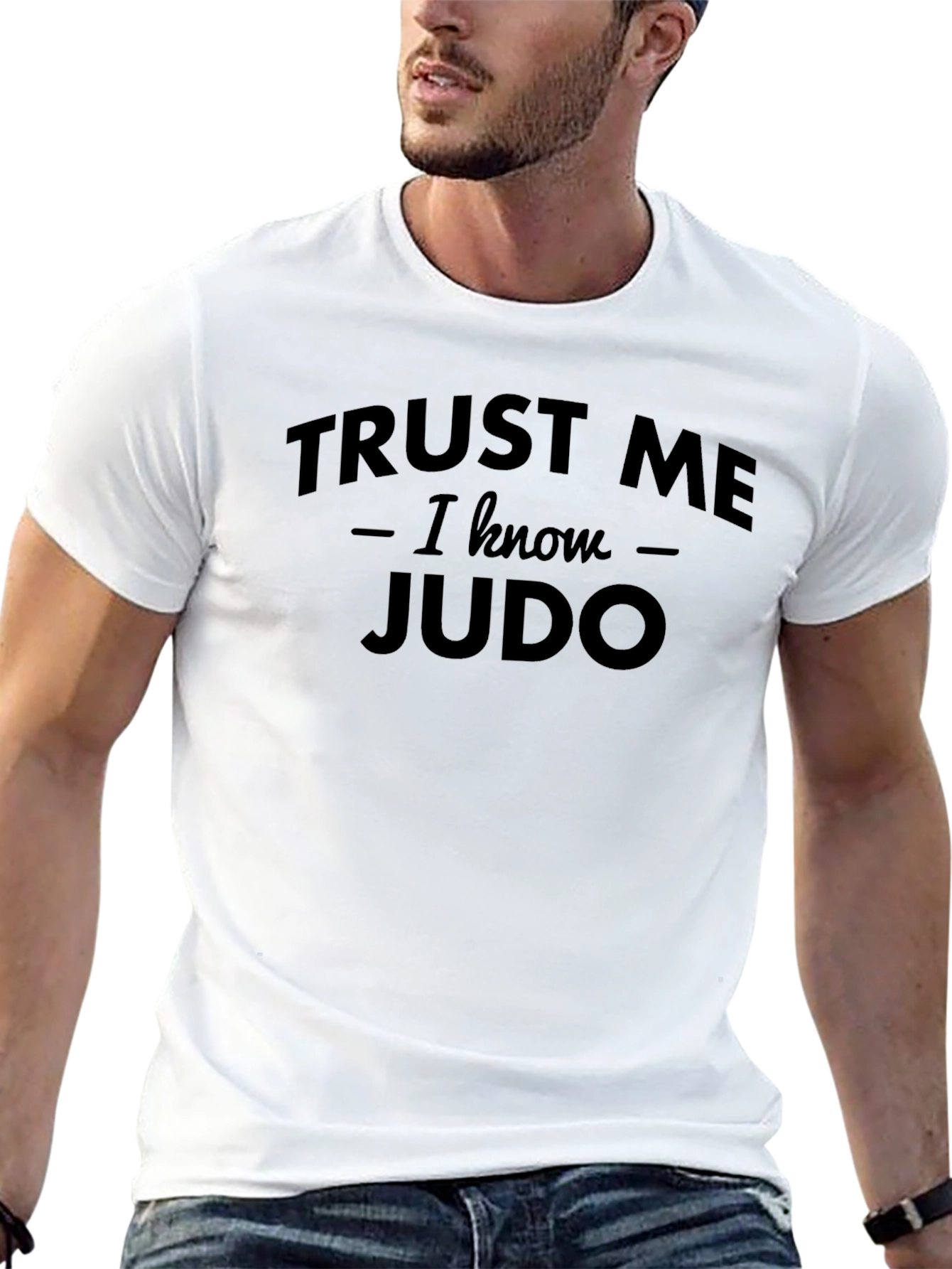 Trust Me I Know Judo - Black T-Shirt