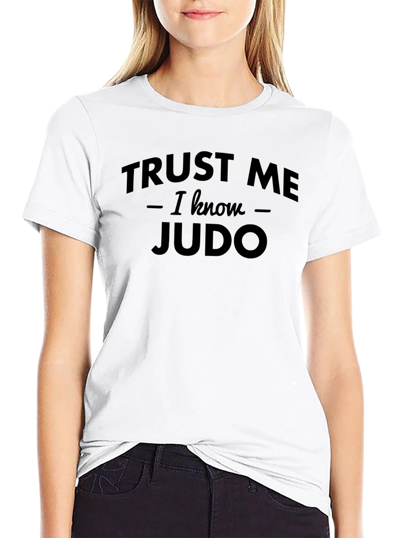 Trust Me I Know Judo - Black T-Shirt