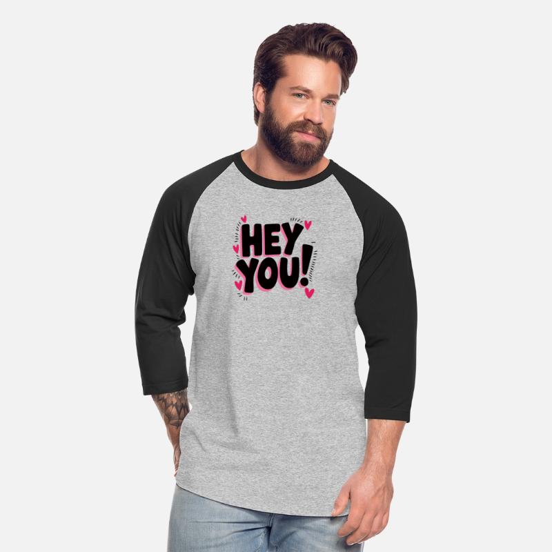 “hey you”fashionable personality sticker