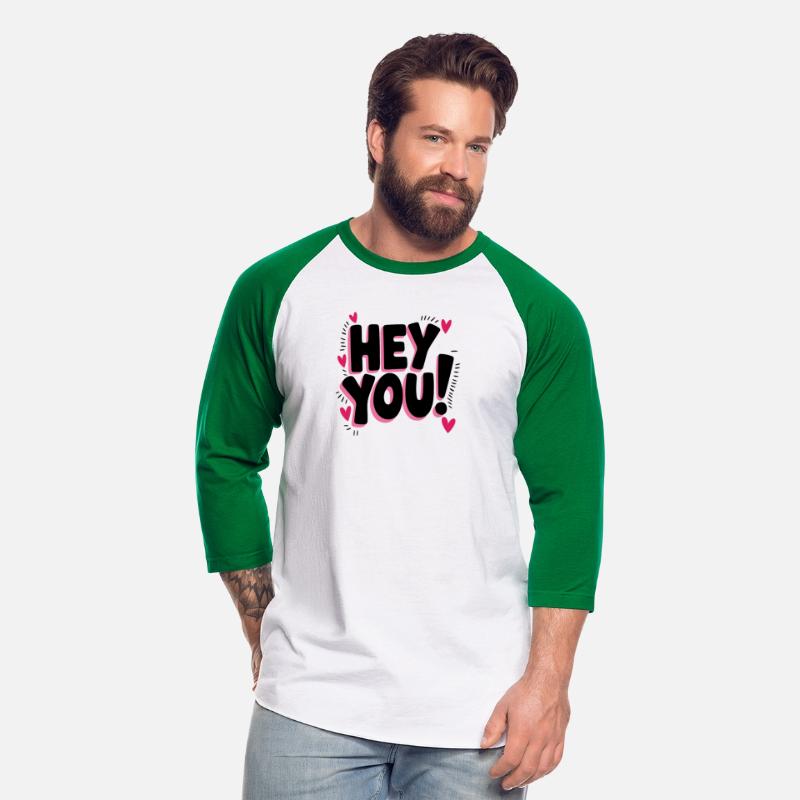 “hey you”fashionable personality sticker